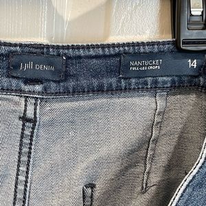 J. Jill Nantucket Full-Leg Crops, Size 14
